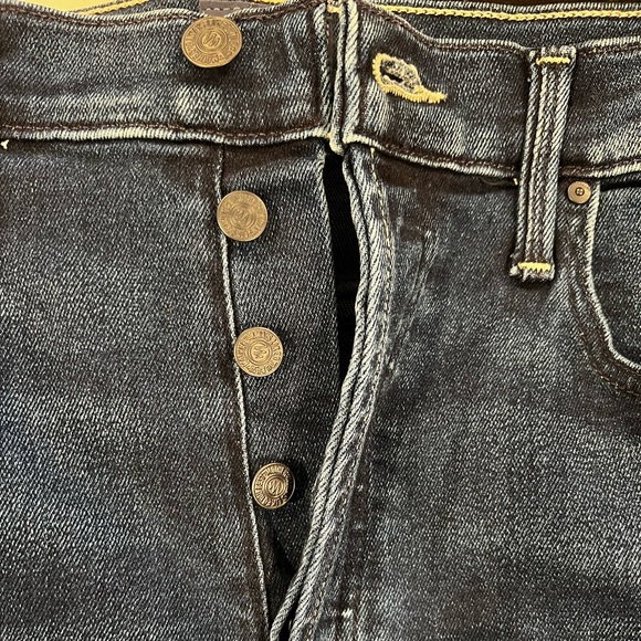 MOTHER Blue Ankle Cropped Pants - Picture 8 of 8